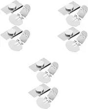 [ROMISBABA] Magnetic Tie Clip Stainless Tie Clip Tie Collar Bar Pin Stainless Steel Silver