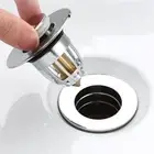 Waterproof Kitchen Bathroom Hair Catcher Sink Filter Bathtub Stopper Sink Plug