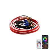 Car Atmosphere Ambient Lamp RGB LED Hood Turn Signal Light W/APP Remote Control (for: Porsche)