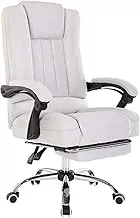 Office Chair Ergonomics Office Chair Executive Chair Simple Style Grey Computer Laptop Desk Gamichair Swivel Chair for Office Home