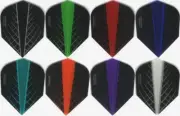 "10 PACK OF HARROWS QUANTUM" Dart Flights: STANDARD FLIGHTS 10 sets