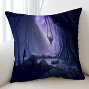 Scary Art the Nightmare Marsh Cushion Cover