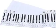 VINTORKY 1pc Piano Keyboard Practice Key Piano Comparison Chart for Beginners Material Printing for Learning and Teaching
