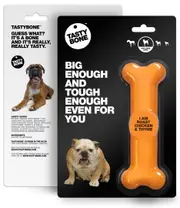 Tasty Bone Nylon Roast Chicken & Thyme Dental Care Dog Chew Large