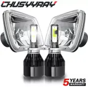 2pcs 5x7 7x6" LED Headlights Hi-Lo For 1982-2012 Ford E-150 E-250 E-350 Van