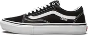 [Vans] Men's Skate Old Skool Sneaker, Black/White, Size 8