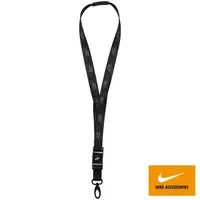 在飛比找momo購物網優惠-【NIKE 耐吉】可拆式識別證帶 PREMIUM 黑 N10