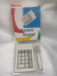 在飛比找Yahoo!奇摩拍賣優惠-Numeric Keypad AT小鍵盤 AT 有線鍵盤 I