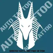 ANUBIS DECAL STICKER VINTAGE TRIBAL EGYPTIAN DESIGN DECALS STICKERS JDM HOT ROD