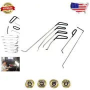 Stainless Steel Dent Repair Rods - 6 Pieces for Easy Door Ding Fixes