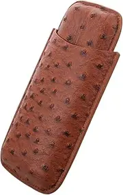 HAPINARY Leather Case Travel Case Portable Carrying Bag for Cigarette Case Tube Case Pouch for Home Case Travel Leather Case Accessories