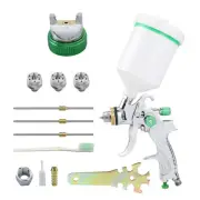 HVLP Air Spray Gun Set Gravity Feed Car Basecoat Clearcoat Paint Sprayer Tool