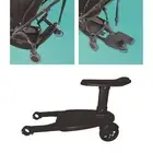 2 in 1 Pram Board Universal Stroller Board for Most Brands of Strollers Black