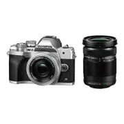 OLYMPUS Mirrorless SLR Camera OM-D E-M10 MarkIV EZ Double Zoom Kit Silver