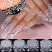 Small Nail Charms and Gems for Crafting Tiny Rhinestones for Nails Diamond