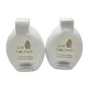 2 Talc Just Hatched Baby Dusting Powder 6.7 Ounce Hypoallergenic Baby Powder