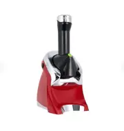 Yonanas Deluxe Non-Dairy Frozen Fruit Soft Serve Dessert Maker. Red