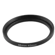 Camera 46mm Lens to 49mm Accessory Step Up Adapter Ring 46mm-49mm
