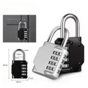 ORIA Combination Padlock 1PCS Password Locks 4 Digit Waterproof Outdoor Lock ...