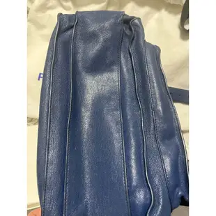 Proenza Schouler PS1 Medium Tote Bag 海軍藍色 銀扣