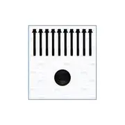 Austral Cylinder Head Bolt Set - 81029800