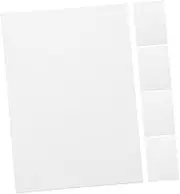 GAXIRE 5pcs Drawing Board Panels for Acrylic Oil and Watercolor Painting Sturdy and Surface Smooth Texture for Artists for Craft Projects and Creative Expressions