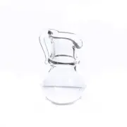 Dollhouse Miniature Glass Pitcher | 6 Pieces
