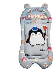 shpuuyy Baby Stroller Cushion - Anti-Slip Car Seat Liner Baby Cushion,Ultra-Soft Toddler Seat Pad Liner, Washable Baby Carriage Cushion for Car Seat, Stroller