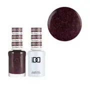 DND 695 Blackberry Blast - Daisy Collection Nail Gel & Polish Duo 15ml