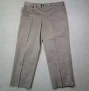 Dockers Pants Mens 40x29 Gray Signature Khaki Classic Fit Individual Fit NWT