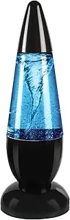 Funtime Gifts Twister Water Tornado LED Colour-Changing Lamp, Plastic, Integrated, Multi