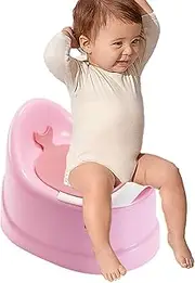 Potty Trainer | Portable Baby Potty Urinal | Children Potty Chair with Anti-Splashing Cover | Travel Toilet Potty Trainer for Camping, Road Trips, and Bathroom Training