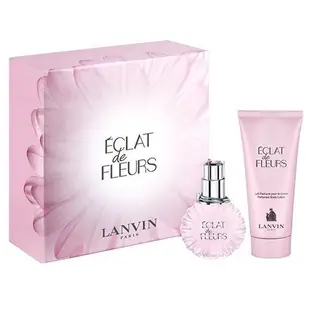 ☆YOYO小棧☆ JEANNE LANVIN 花園光韻  淡香精 禮盒 50ml香水+身體乳100ml【公司貨】