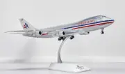 1:200 JC Wings American Airlines BOEING B747-100 Airplane Diecast Aircraft Model