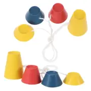 8 Pcs Golf Tee Driving Range Simulator Tees Hitting Mats Holder Practice