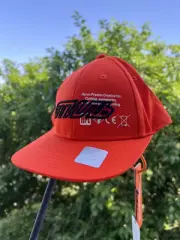 Heron Preston CTNMB Stamp Baseball Hat - One Size - Orange - NEW