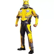 Bumblebee Adult Muscle Costume - Size 42-46