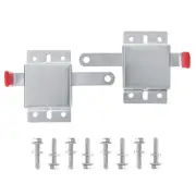 2Pk Heavy Duty Garage Door Inside Deadlock Galvanized Steel Extra Security Lock