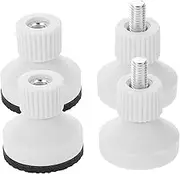Gatuida 2pcs Adjustable Threaded Bed Frame Stabilizer: Headboard Stoppers - Anti-Shake Fixer Stabilizer Tool for Beds Cabinets Sofa 77-90mm