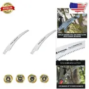 Alloy Steel Razor Tooth Saw Blade 13-Inch Replacement for Tree Pruners - 2-Pack