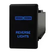 Hulk 4X4 Switch Push Button On / Off OE Replacement 12V Reverse Lights Blue Illum Dmax & Colorado - HU1360B-06
