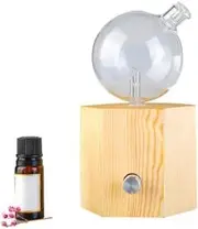 AMRITA COURT Nebuliser (Diffuser) Wooden Base Geometry Hexagon