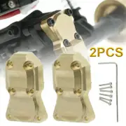 2*New Brass Front Rear Axle Diff Housing Cover For Axial SCX24 1/24 RC Crawler b