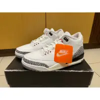 在飛比找蝦皮購物優惠-AIR JORDAN 3 White Cement Reim