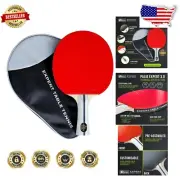 Palio Expert 3.0 Table Tennis Racket - Exceptional Spin & Control for Beginners