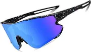 [Eninedeuisou] Sunglasses Cycling Glasses TR90 Frame for Men Women, Running Cycling outdoor Sports.