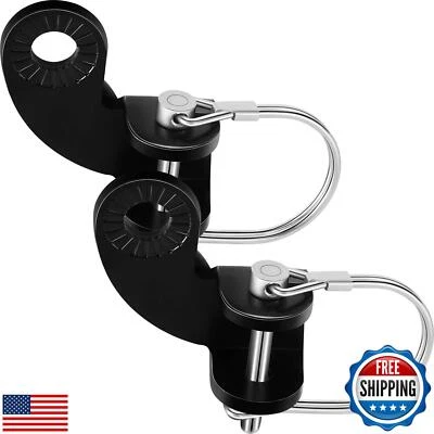 Boao 2 Sets Burley Bike Hitch Bicycle Trailer Hitch Coupler Bike Coupler Atta