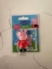 Hasbro Peppa Pig "Peppa Pig"Mini Figure Just Play Cute/Collectable w/Bonus Card