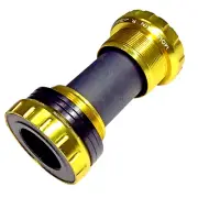 MTB HollowTech II Bottom Bracket 24mm Spindle 68-73mm Gold NEW