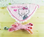 【震撼精品百貨】HELLO KITTY 凱蒂貓 狗項圈附三角巾-粉摀嘴 震撼日式精品百貨